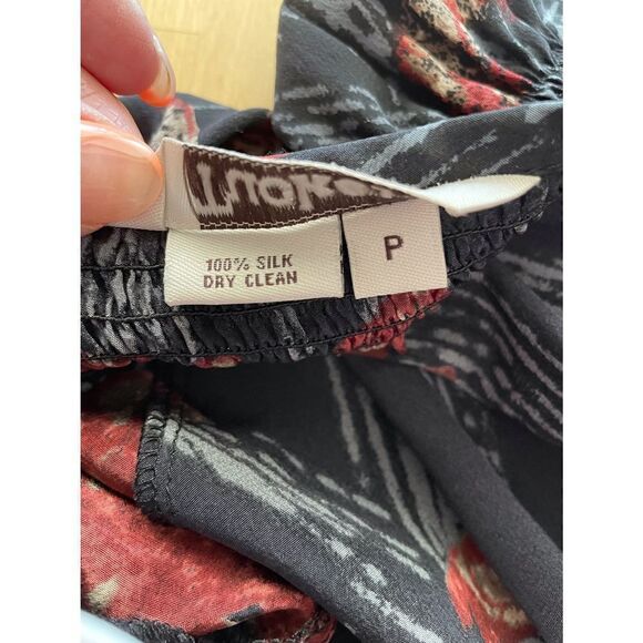 Tucker 100% Silk Blouse - Picture 3 of 5